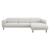 Parker højrevendt sofa med chaiselong