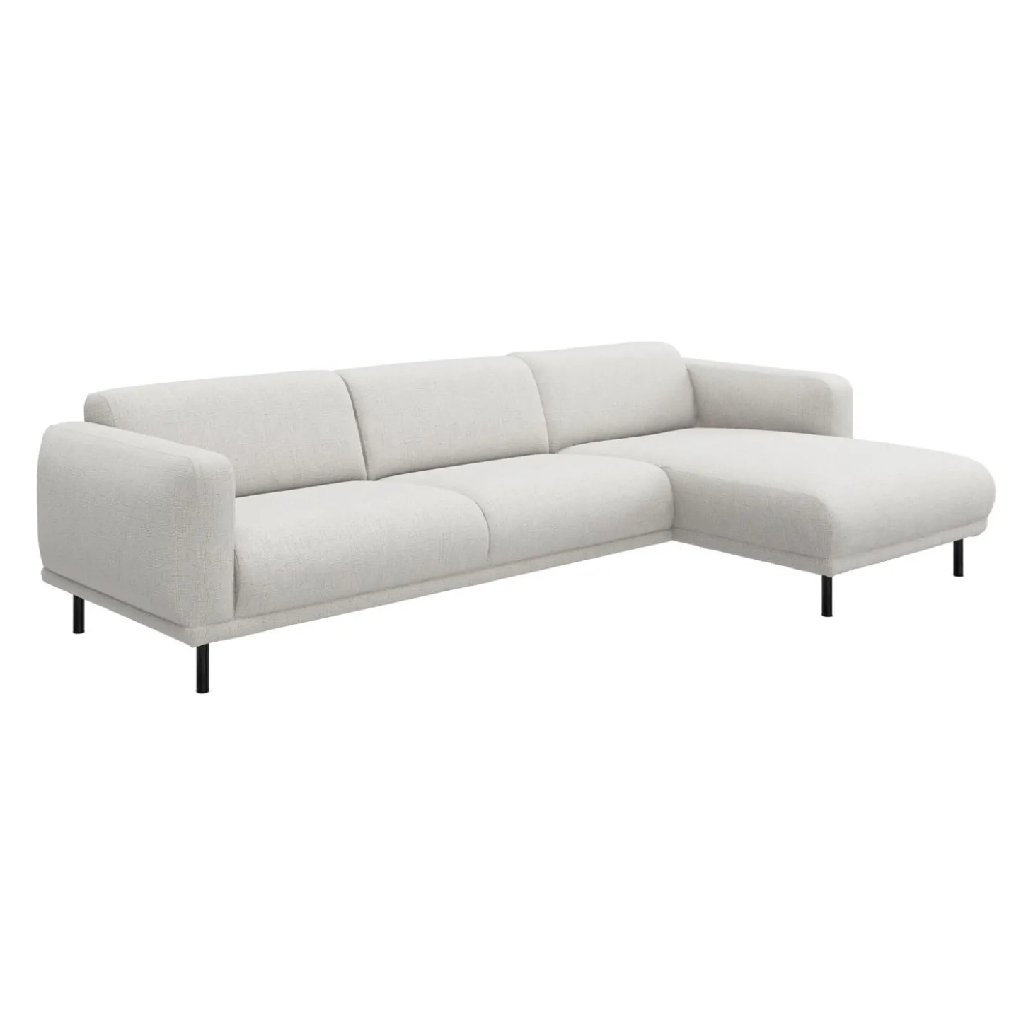Parker højrevendt sofa med chaiselong