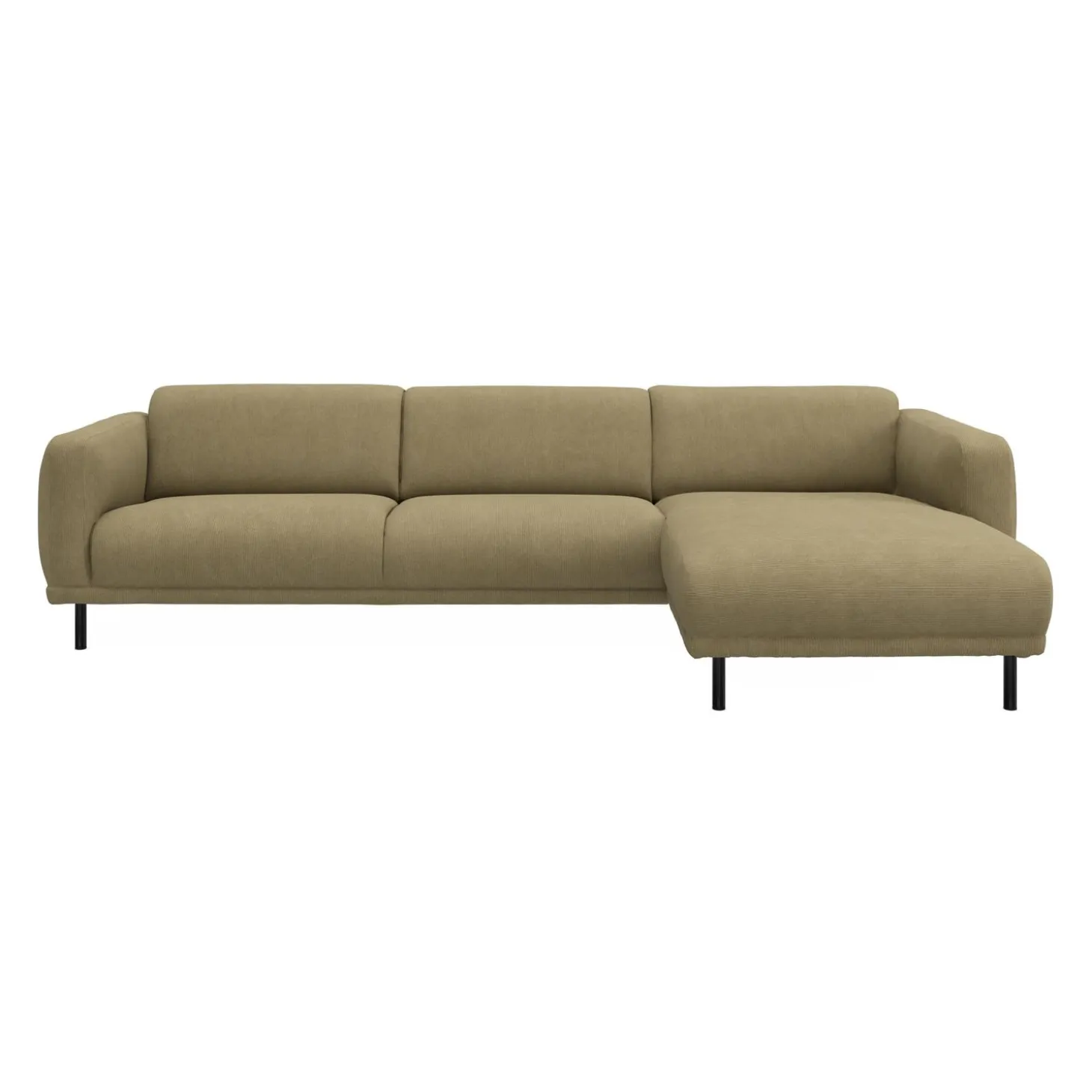 Parker højrevendt sofa med chaiselong