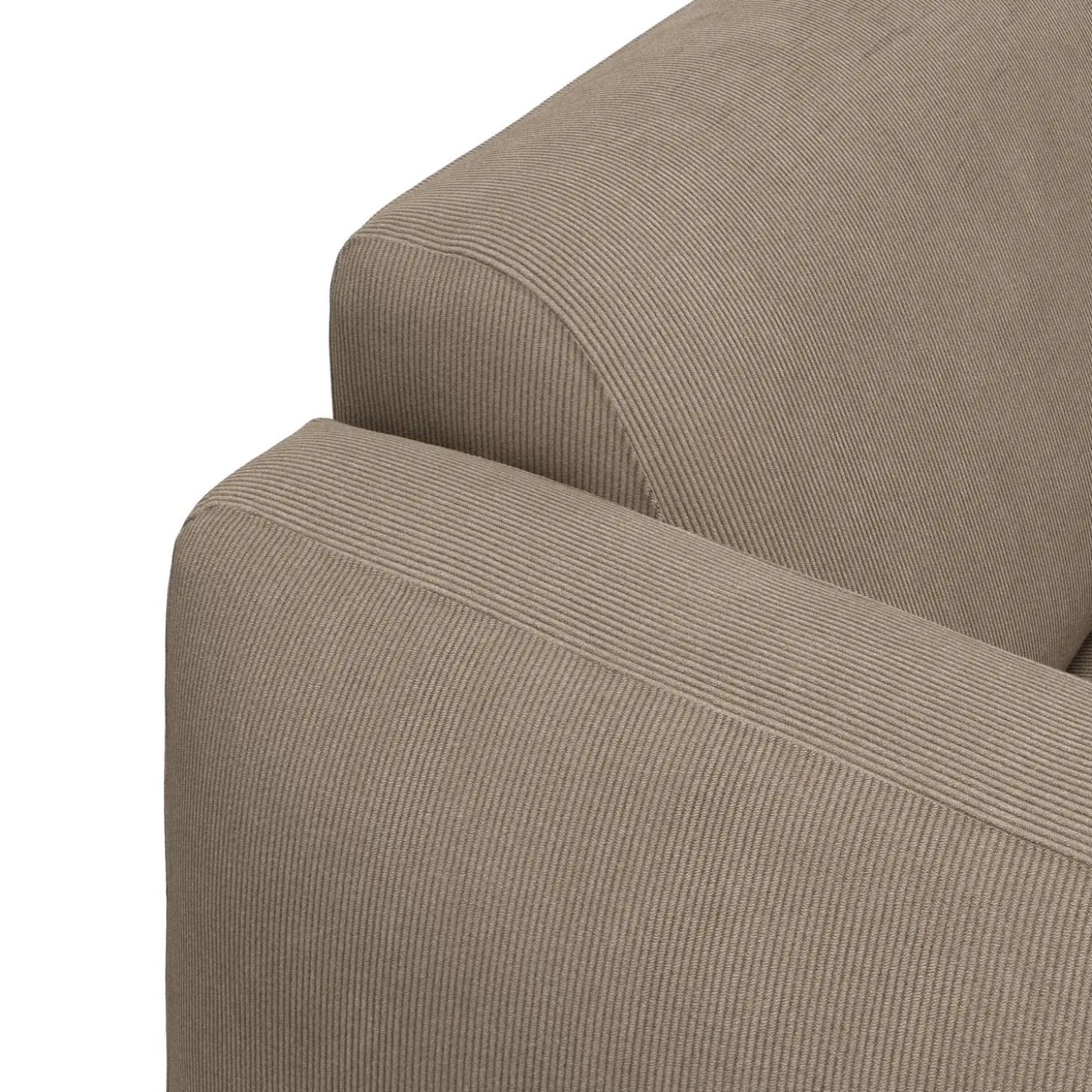 Parker højrevendt sofa med chaiselong