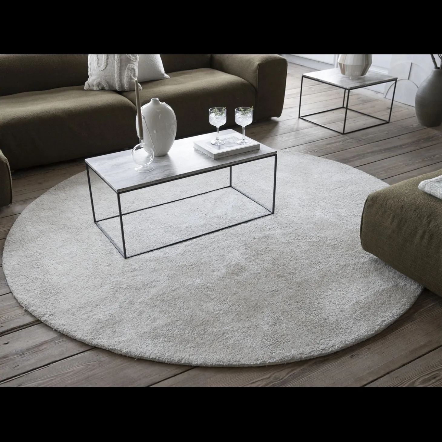 Parvin Tuftet tæppe 250 cm