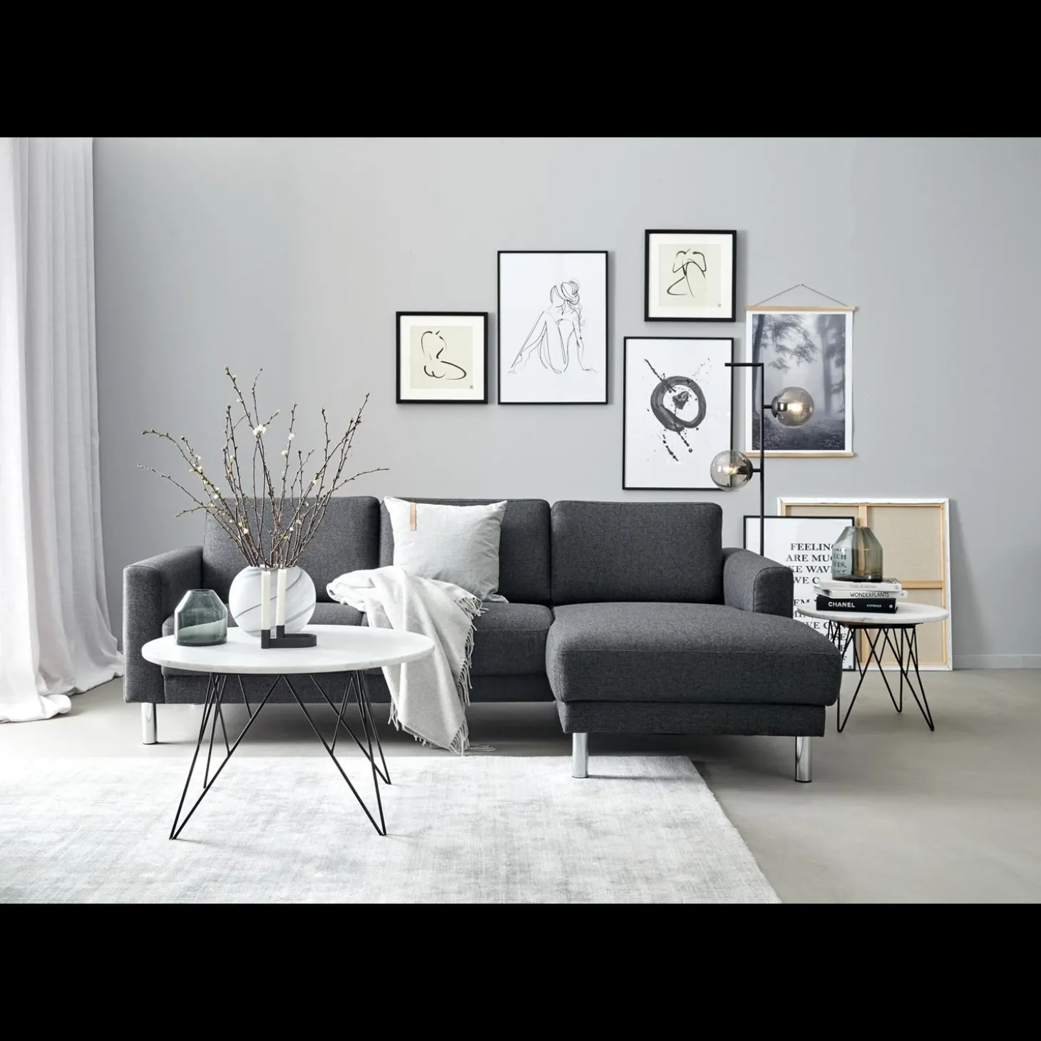 Pearl Gulvlampe 154 x 18 cm