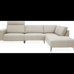 Remus højrevendt sofa med pufafslutning