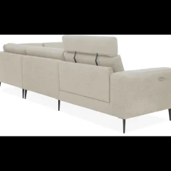 Remus højrevendt sofa med pufafslutning
