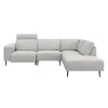Remus højrevendt sofa med pufafslutning