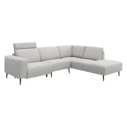 Remus højrevendt sofa med pufafslutning