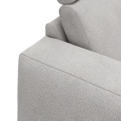 Remus højrevendt sofa med pufafslutning