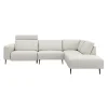 Remus højrevendt sofa med pufafslutning