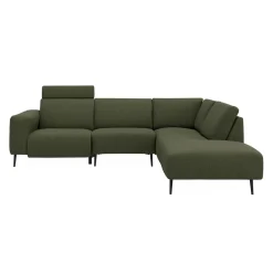 Remus højrevendt sofa med pufafslutning