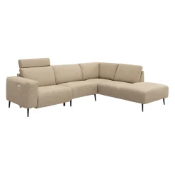 Remus højrevendt sofa med pufafslutning
