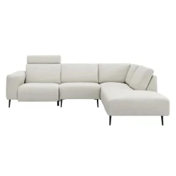 Remus højrevendt sofa med pufafslutning