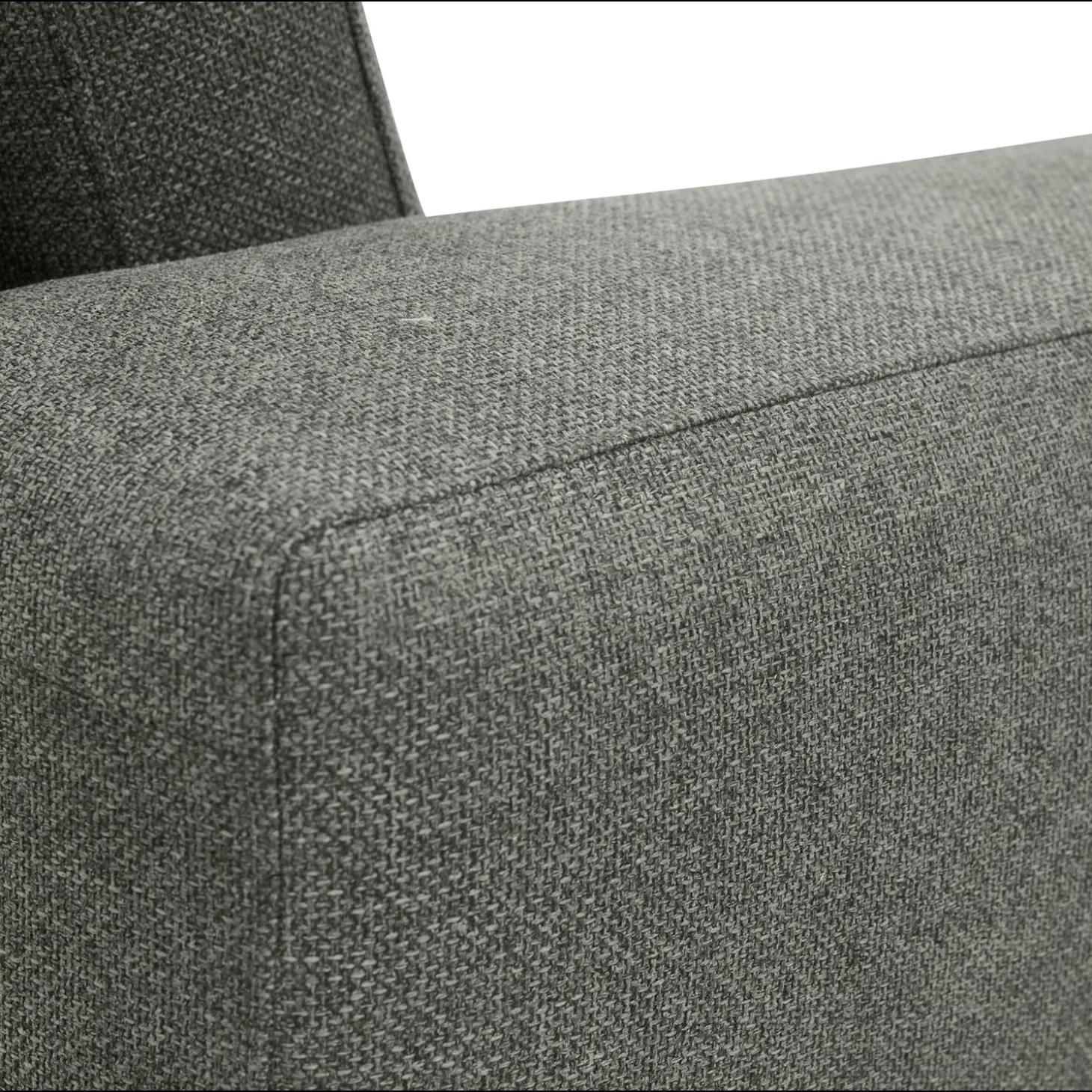 Remus højrevendt sofa med pufafslutning