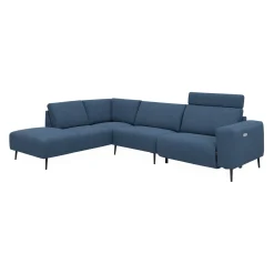 Remus venstrevendt sofa med pufafslutning