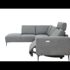 Remus venstrevendt sofa med pufafslutning
