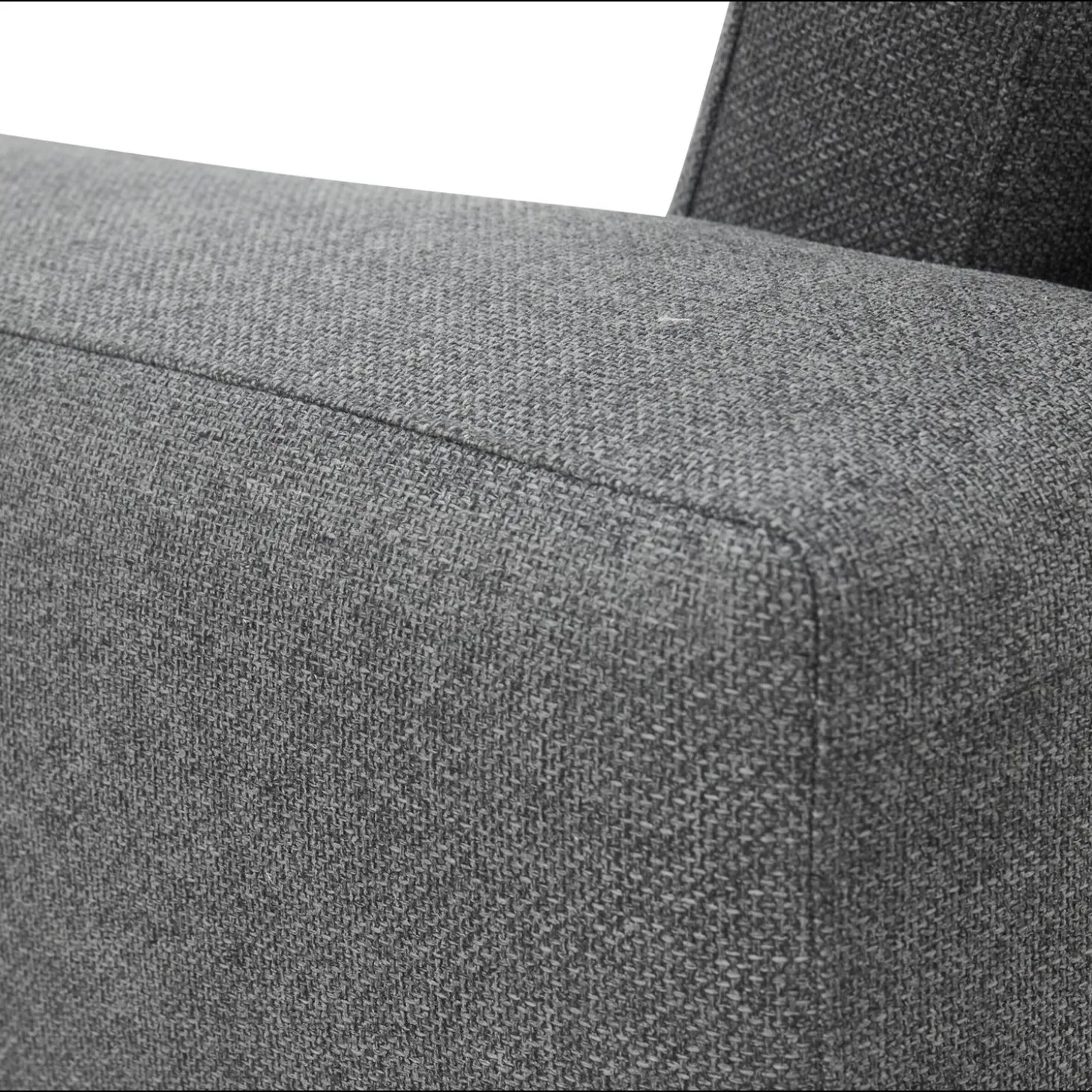 Remus venstrevendt sofa med pufafslutning