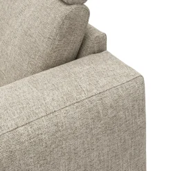 Remus venstrevendt sofa med pufafslutning