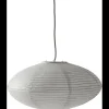 Riisi oval Lampeskærm 19 x 40 cm