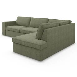 Runar højrevendt hjørnesofa med pufafslutning