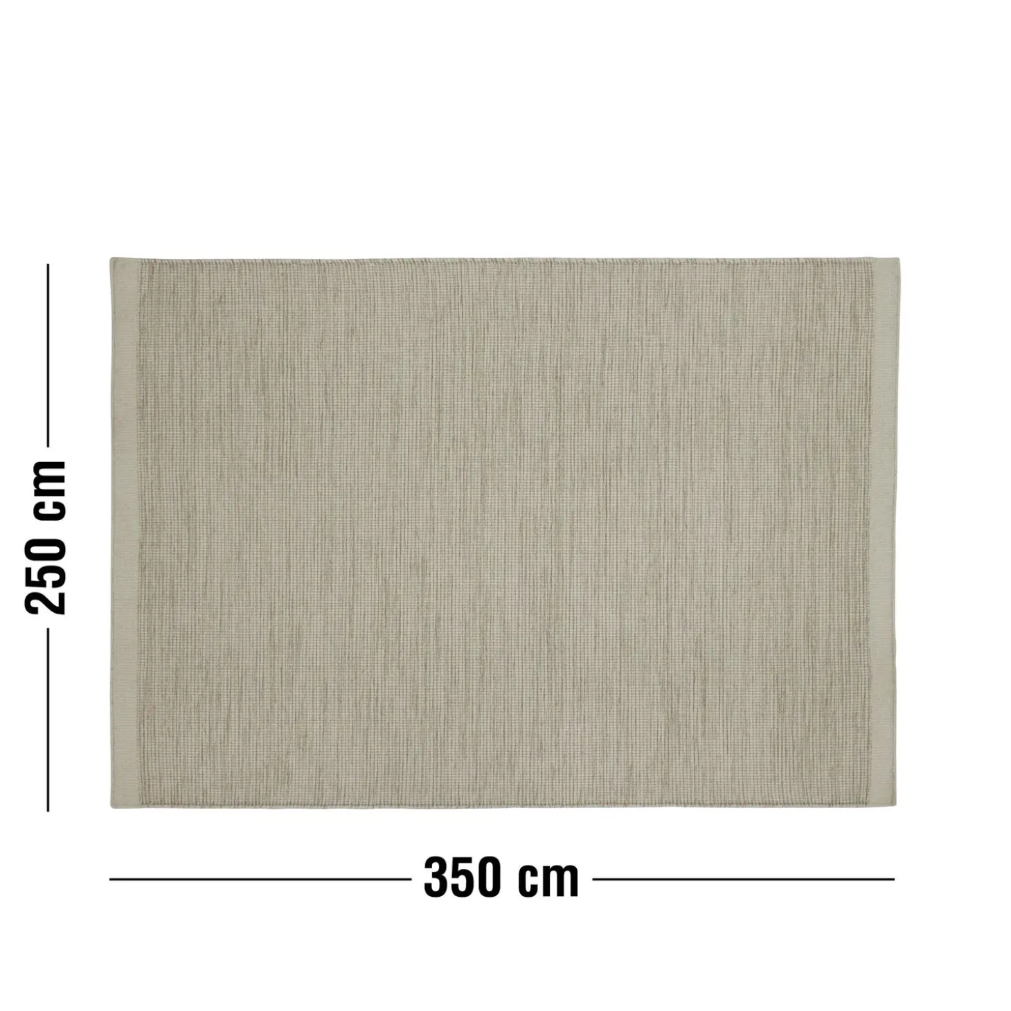 Runi Kelim tæppe 250 x 350 cm