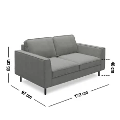 Scott 2 pers. Sofa