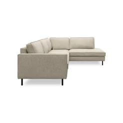 Scott højrevendt hjørnesofa med pufafslutning