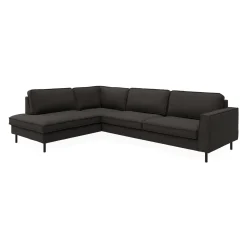 Scott venstrevendt hjørnesofa med pufafslutning