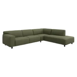 Siena højrevendt hjørnesofa med pufafslutning