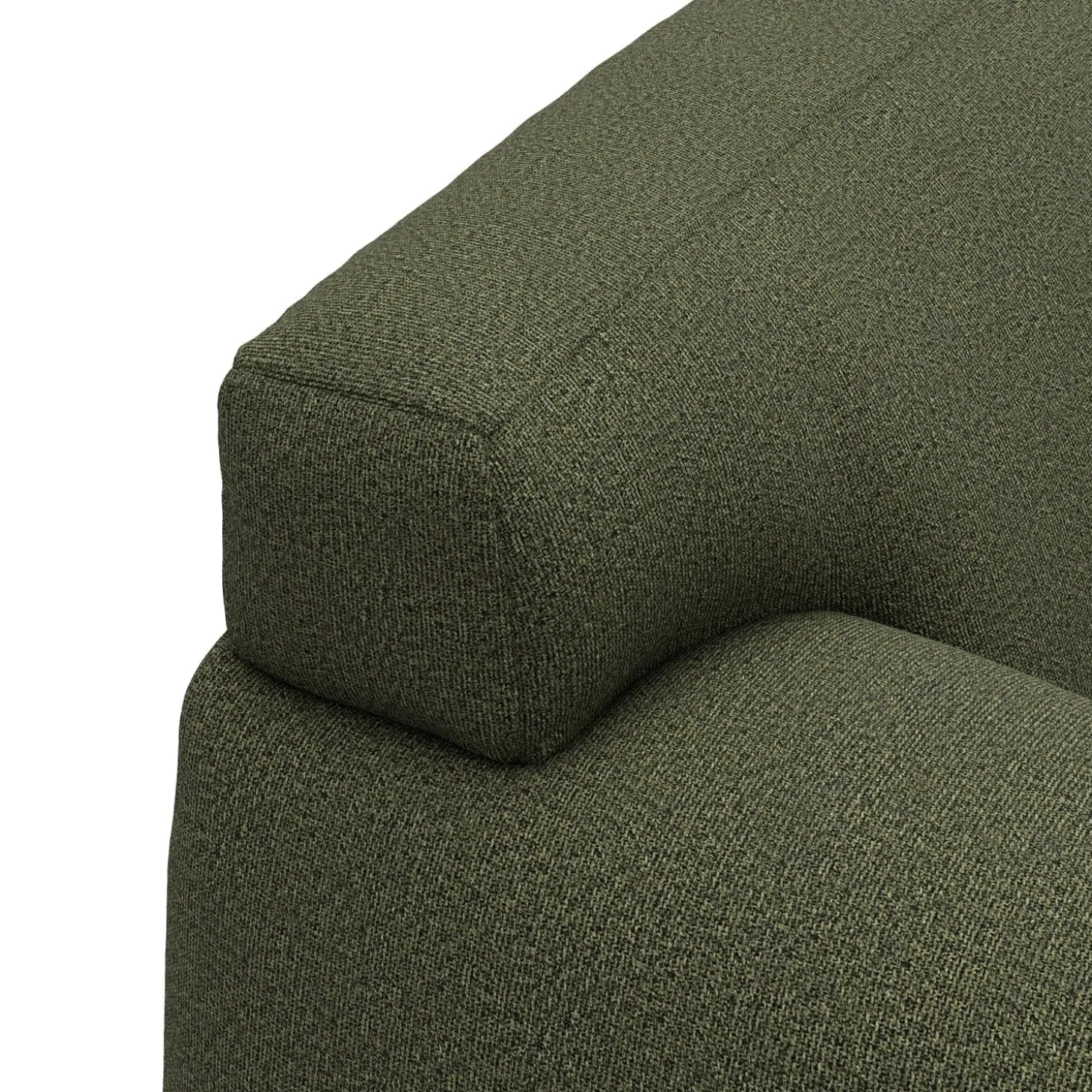 Siena højrevendt hjørnesofa med pufafslutning