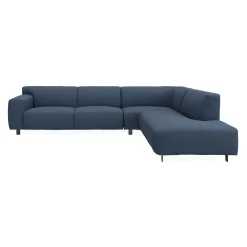 Siena højrevendt hjørnesofa med pufafslutning