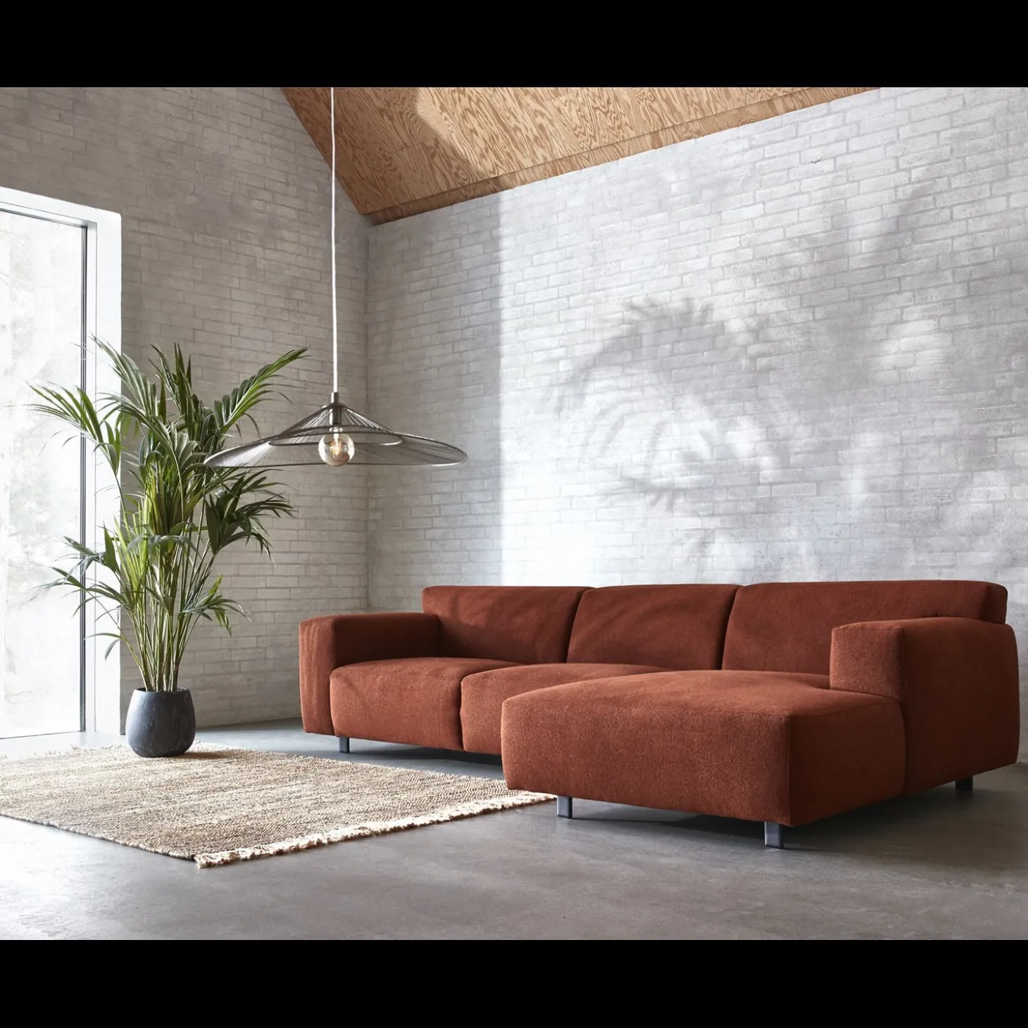 Siena højrevendt sofa med chaiselong