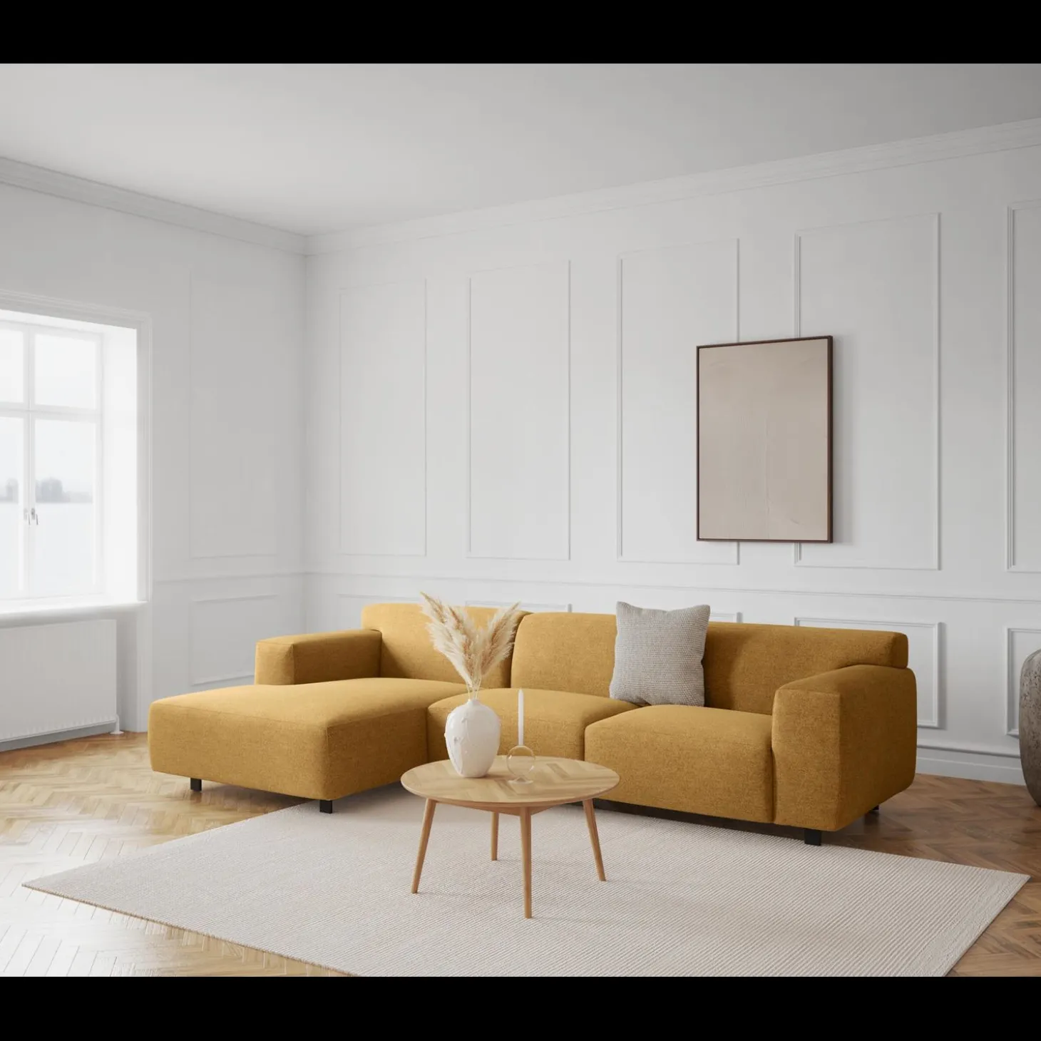 Siena venstrevendt sofa med chaiselong