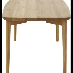Skovby SM244/264 Sofabord med bordplade + stel i massiv eg