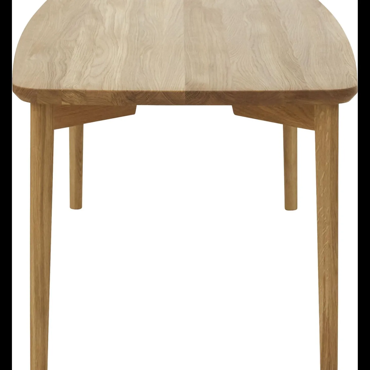 Skovby SM244/264 Sofabord med bordplade + stel i massiv eg