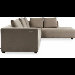 Solaro højrevendt hjørnesofa med pufafslutning