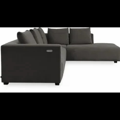 Solaro højrevendt hjørnesofa med pufafslutning