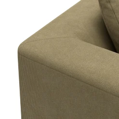 Solaro højrevendt hjørnesofa med pufafslutning