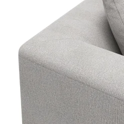 Solaro højrevendt hjørnesofa med pufafslutning