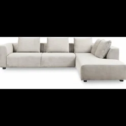 Solaro højrevendt hjørnesofa med pufafslutning