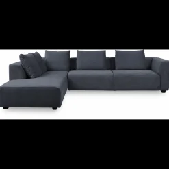 Solaro venstrevendt hjørnesofa med pufafslutning