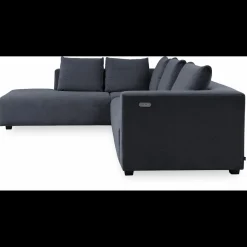 Solaro venstrevendt hjørnesofa med pufafslutning