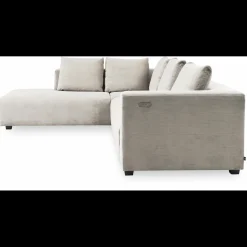 Solaro venstrevendt hjørnesofa med pufafslutning