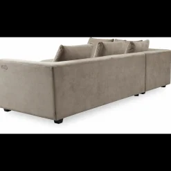 Solaro venstrevendt hjørnesofa med pufafslutning