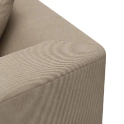 Solaro venstrevendt hjørnesofa med pufafslutning