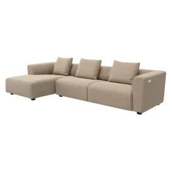 Solaro venstrevendt sofa med chaiselong
