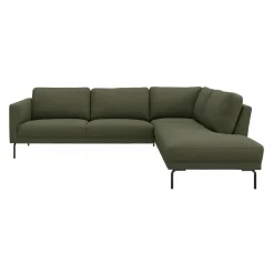 Springfield højrevendt hjørnesofa med pufafslutning