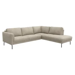 Springfield højrevendt hjørnesofa med pufafslutning