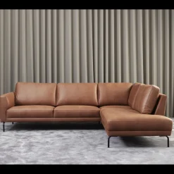 Springfield højrevendt hjørnesofa med pufafslutning