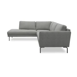 Springfield venstrevendt hjørnesofa med pufafslutning