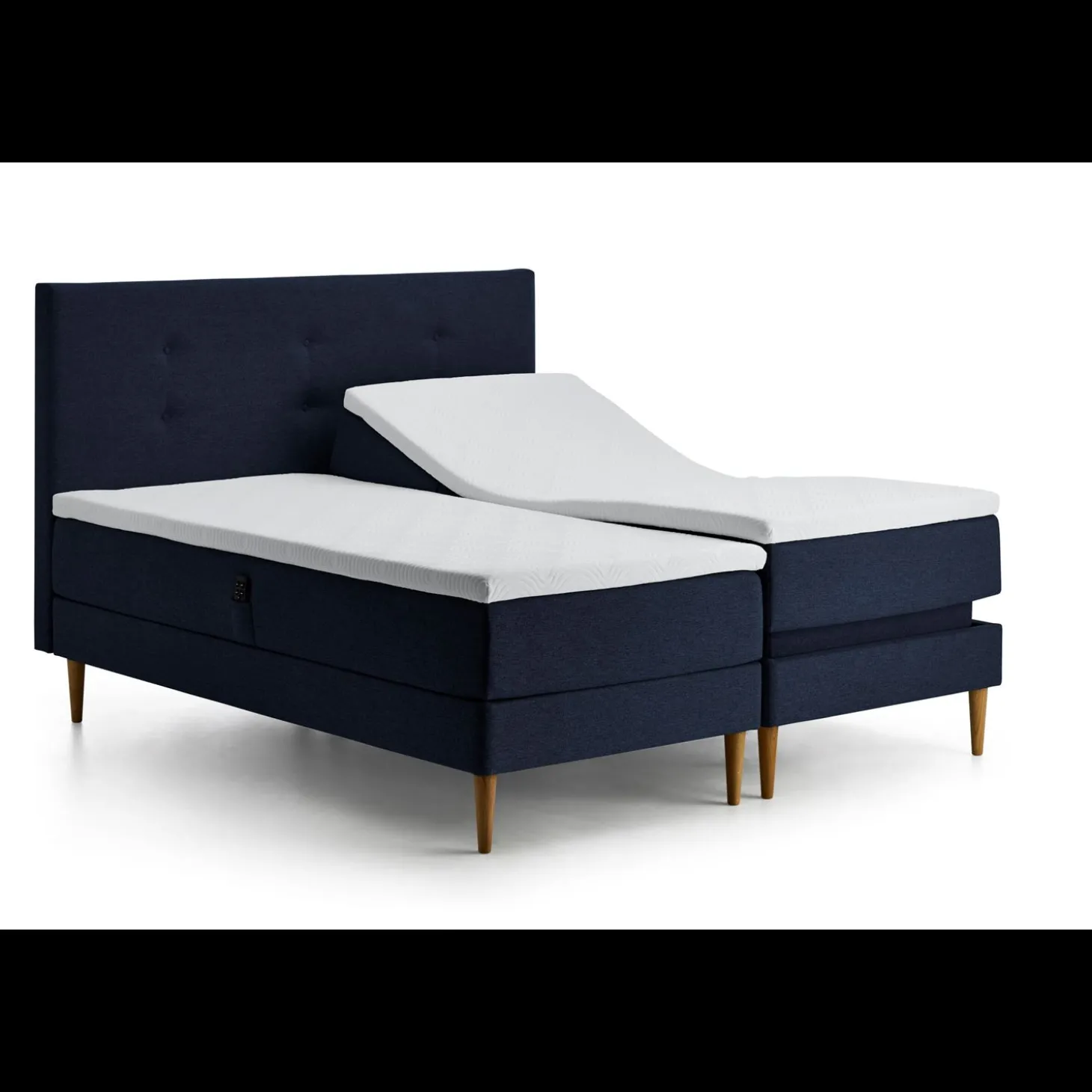 Tempur Relaxation Adj Inkl. Tempur Topper One, 180x210 cm bokselevationsseng