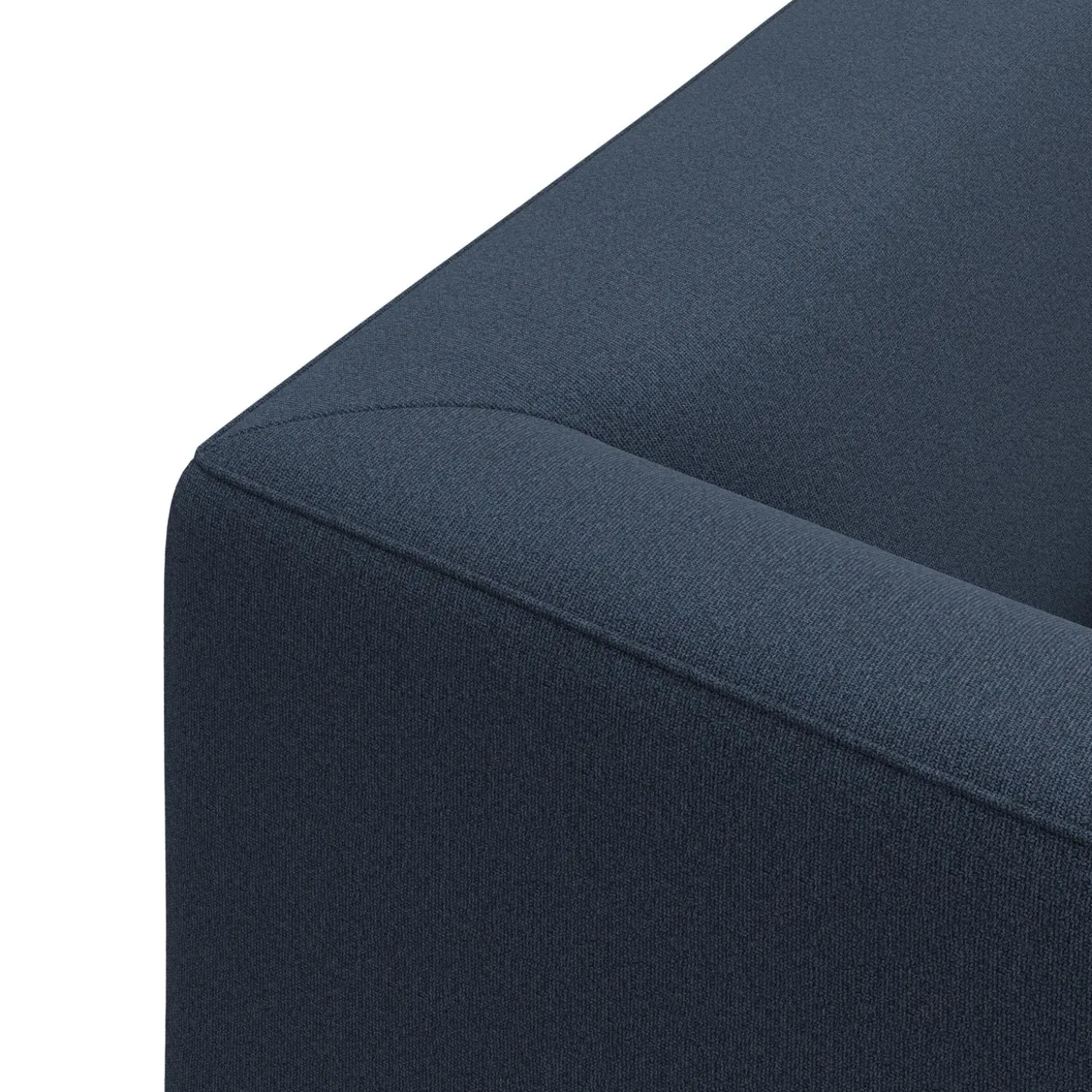 Teron højrevendt sofa med pufafslutning